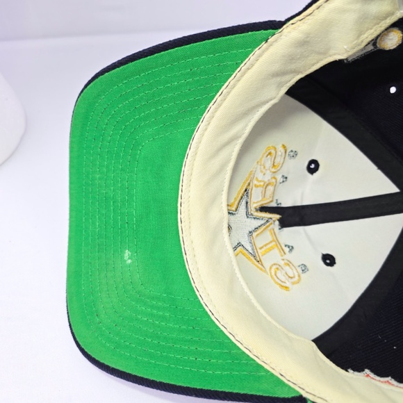 Vintage 90’s Dallas Stars Sports Specialties Plain Logo Snapback Hat NHL - Picture 10 of 11